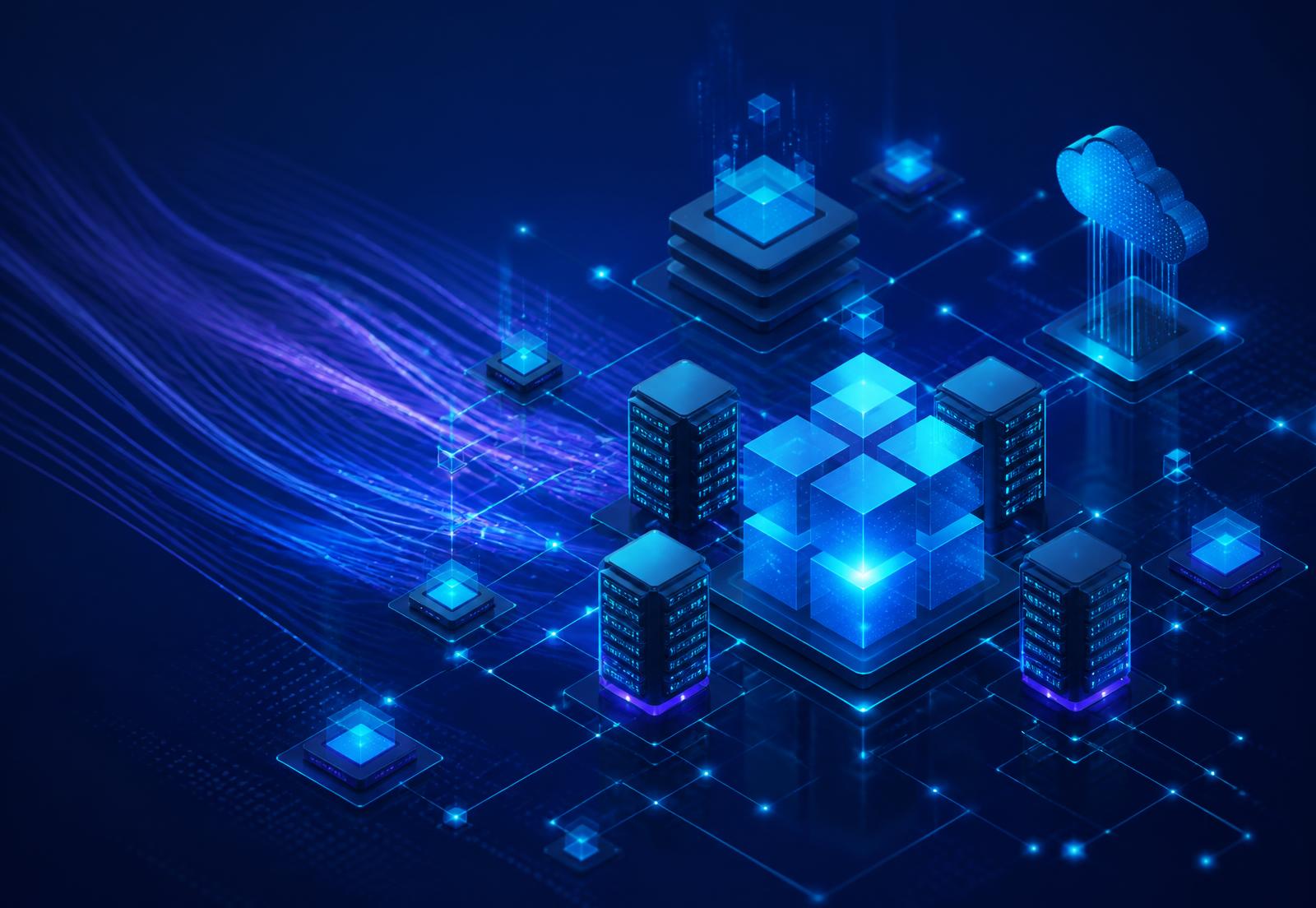 Abstract visualisation of cloud infrastructure and connected software systems